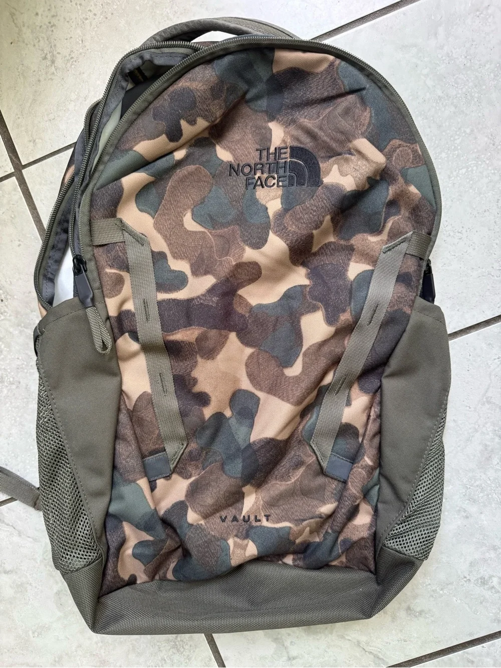 The North Face Vault Backpack - Brown Camo